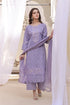 FULLY EMBROIDERED 3PC LAWN DRESS WITH EMBROIDERED CHIFFON DUPATTA-EZ787