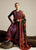 FULLY EMBROIDERED 3PC DHANAK DRESS WITH DIGITAL PRINTED DHANAK SHAWL-EZ742