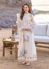 FULLY EMBROIDERED 3PC LAWN DRESS WITH EMBROIDERED CHIFFON DUPATTA-EZ754