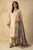 FULLY EMBROIDERED 3PC DHANAK DRESS WITH EMBROIDERED DHANAK SHAWL-EZ706