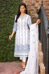 EMBROIDERED 3PC LINEN DRESS WITH CHIFFON EMBROIDERED DUPATTA-EZ207