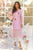 CHIKANKARI EMBROIDERED 2PC LAWN DRESS WITH CHIKANKARI TROUSER-156538, , 