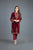 EMBROIDERED 2PC UNSTITCHED DRESS VELVET WITH JAMAWAR TROUSER-EZ194, , 