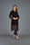 EMBROIDERED 2PC UNSTITCHED DRESS VELVET WITH JAMAWAR TROUSER-EZ221, , 