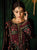 EMBROIDERED 2PC UNSTITCHED VELVET DRESS WITH JAMAWAR TROUSER-EZ040, , 