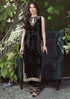 EMBROIDERED 3PC UNSTITCHED VELVET DRESS WITH SILK TROUSER-EZ273