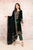 EMBROIDERED 3PC DRESS VELVET WITH VELVET EMBROIDERED SHAWL-EZ340, , 