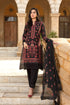 EMBROIDERED 3PC LAWN DRESS WITH EMBROIDERED CHIFFON DUPATTA-EZ130