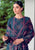 FULLY EMBROIDERED 3PC KARANDI DRESS WITH EMBROIDERED KARANDI SHAWL-EZ494