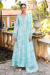 EMBROIDERED 3PC LAWN DRESS WITH EMBROIDERED CHIFFON DUPATTA-EZ635