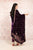 EMBROIDERED 3PC DRESS VELVET WITH VELVET EMBROIDERED SHAWL-EZ355